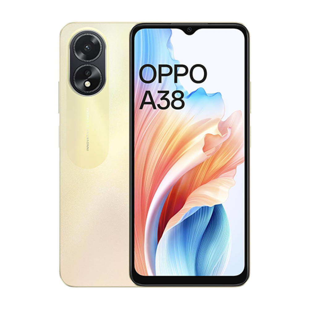Oppo A38 Dual Sim 4GB RAM 128GB - Gold EU Τηλεφωνία Oppo A38 Dual Sim 4GB RAM 128GB - Gold EU Τηλεφωνία